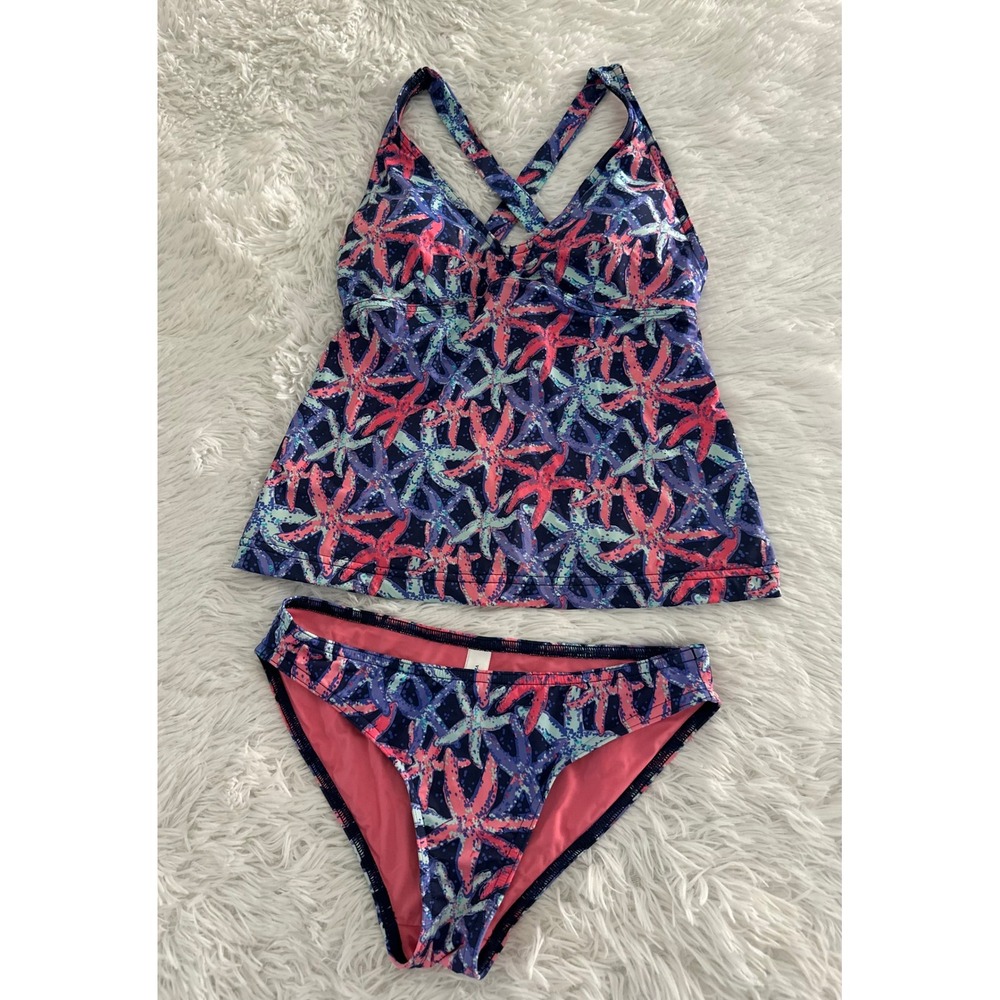 Vineyard Vines 2pc starfish tankini swimsuit Xs